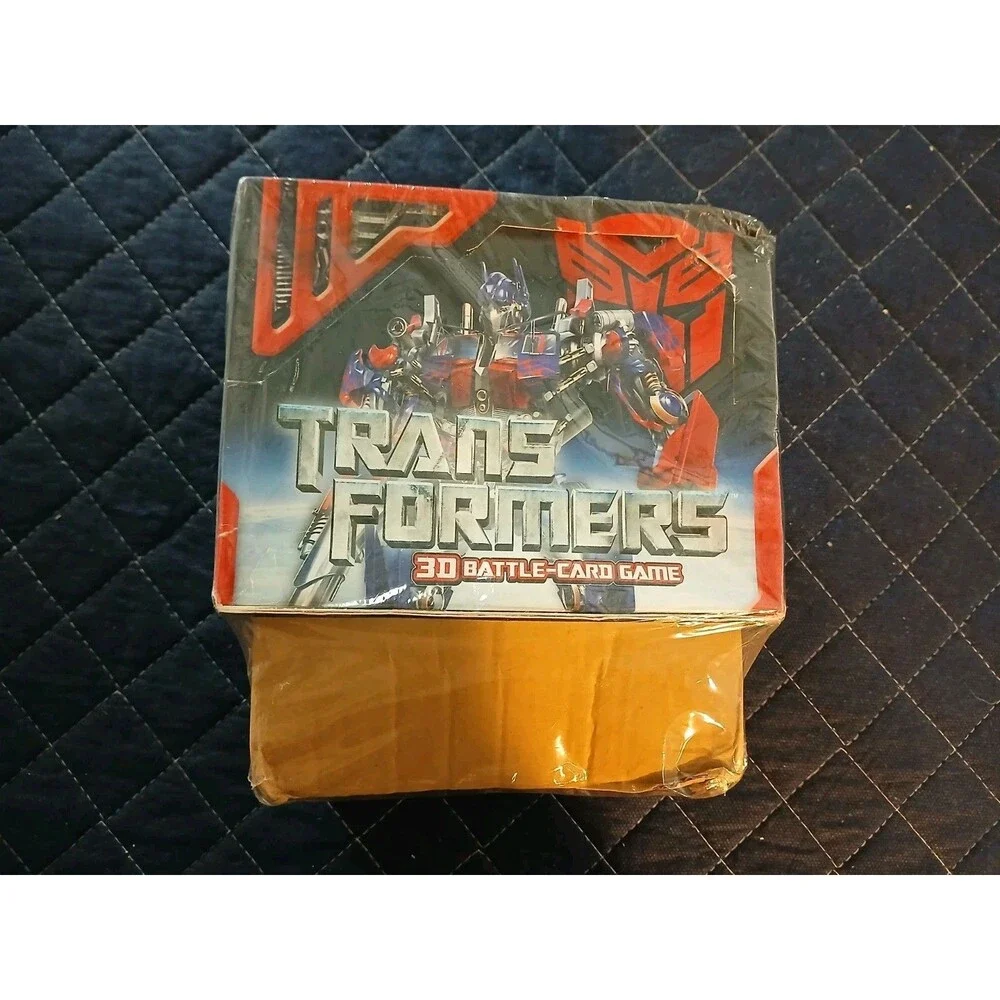 Transformers 3D Battle Set 1 Card Game Booster Box NEW SEALED